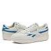 Reebok Club C Double Revenge Platform Tennis Shoes for Women, Chalk/Chalk/Essential Blue11