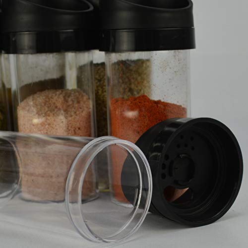 Porta Temperos Condimentos Giratório 6 Potes de Acrílico CBRN15801
