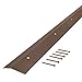M-D Building Products 43365 2 in. X 36 in. Forest Brown Aluminum Carpet Trim w/Screw Nails
