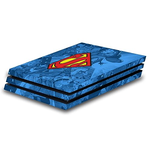 Skin PS4 Pro Head Case Designs Superman DC Comics Vinyle Autocollant de Jeu Couverture