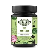 Herbarium Bio Matcha Tee-Ra-Pie 50 g | Premium Matcha Pulver aus Japan | 90 mg Catechine pro g | 100% Bio Grüntee | ideal für Matcha Latte, Smoothies & Teezeremonie