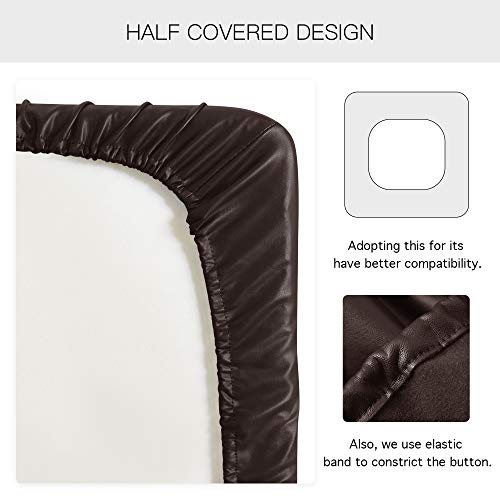 Yates Home Pu Leather Couch Sofa Cushion Slipcover Water-Proof Elastic Chair Rv Seat Covers Loveseat Sofa Furniture Protector Slip Cover For Settee Seater Replacement In Living Room(Chair thumb #5