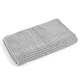 Le tapis chenille peut absorber rapidement l'humidité, et les poils grossiers micares gardent votre sol sec et plus propre et plus confortable à utiliser.