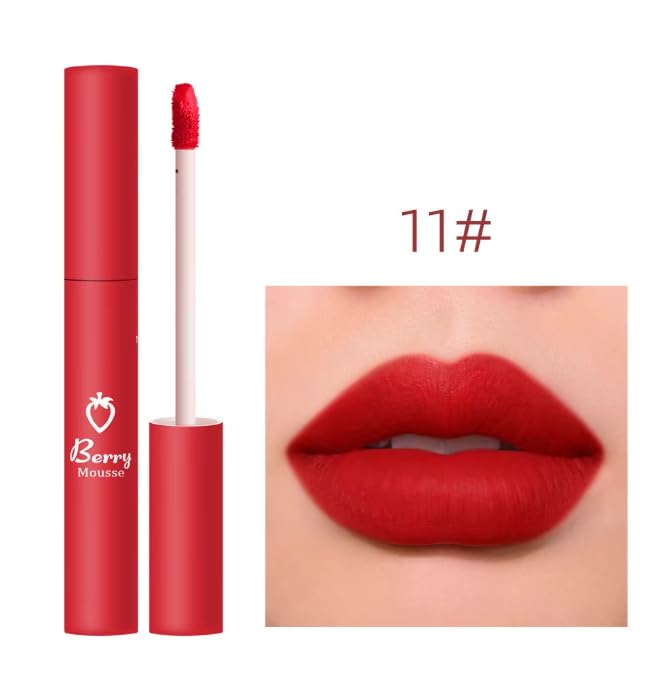 Matte Lipstick Nude Lipstick Long-lasting Waterproof (11), 3 ml (Pack of 1) - Image 2