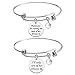 KUIYAI Thank You for Raising The Man of My Dream I Will Take Care of Her Always Bracelet Set Gift for Mother in Law (MIL Bracelet Set)