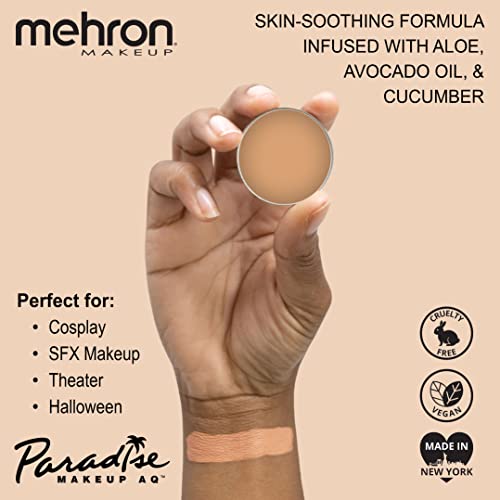 Image of Mehron Makeup Paradise Makeup AQ Refill Size | Stage & Screen Performance, Face & Body Painting, Beauty, Cosplay, and Halloween | Water Activated Face Paint, Body Paint .25 oz (7 ml) (Felou)