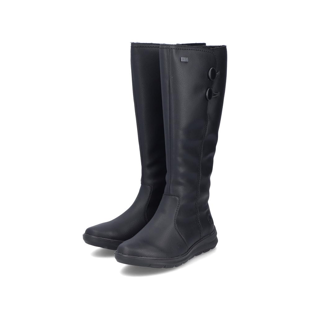 Rieker Damen Klassische Stiefel Z0090, Frauen Stiefel, lose Einlage, wasserabweisend, riekerTEX