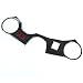 Carbon 3D Sticker Decal Emblem Protector Top Clamp Triple Tree Pad For Suzuki GSXR 600 750 2006-2016