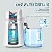 CO-Z 6L Water Distiller, Larger 1.6 Gal Countertop Home Distillers, Distilling Pure Water Machine for Home Table Desktop, Distilled Water Making Machine, Water Purifier to Make Clean Water for Home