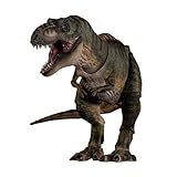 Nanmu 本心楠改 ティラノサウルス フィギュア 3.0 メス オス 関節可動 可動式 42CM級 肉食 恐竜 リアル PVC+POM プラモデル おもちゃ 模型 置物 完成品 情景セット (172282 オス)