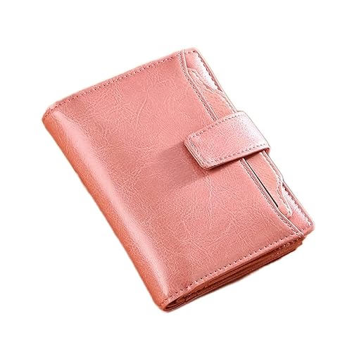 Wallet,Women Wallet Leather Retro Girls Wallet Short Zipper Cute Small Coin Purse for Women (B 13 * 10cm)