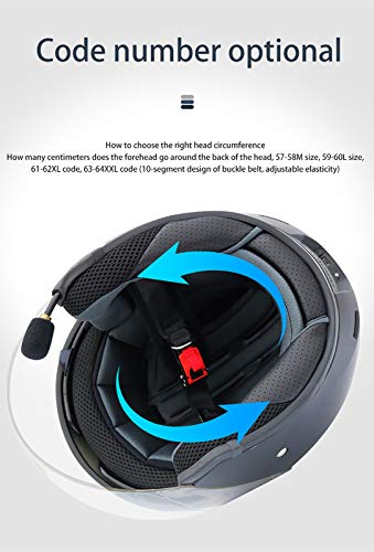 Casques moto jet bluetooth 3/4 et intégraux avec microphone intégré ECE - 4