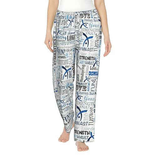 Pantalon pyjama flanelle bleu pour vos dimanches de détente à la maison
