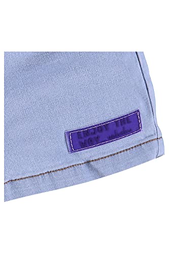 SHORTS Jeans Menina Infantil, Up Baby, Meninas, AZUL NEVOA, 2