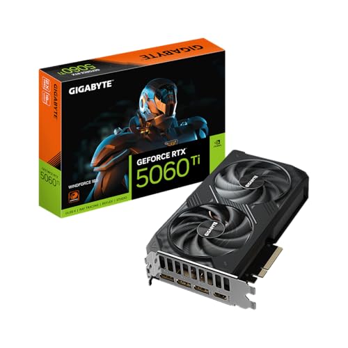 GIGABYTE Geforce RTX5060Ti  OtBbN{[h GDDR7 16GB MKoCg yK㗝XizGV-N506TWF2-16GD