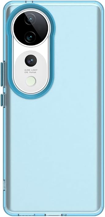 Designed Compatible with Vivo S19 Pro/V40 5G/V40 Pro 5G Case, [Military Grade Protection] Anti-Scratch Shockproof Protective Phone Case for Men Women Girls 6.78", Blue