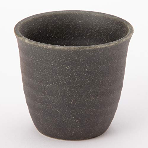 かじゅあるらいふ 美濃焼 長盃 黒備前 W20156