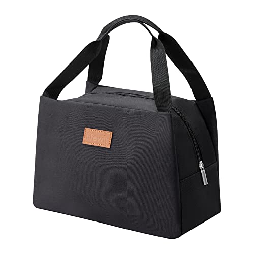 Lifewit Lunch Bag For Women Men, Insulated Lunch Box, Reusable Lunch Tote For Meal Prep, Work, Travel, Black #TOP26