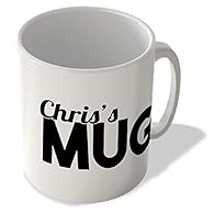 Chris is in need of a new mug. Treat them to this personal gift and tick them off your secret Santa list. MADE IN SCOTLAND! - Everyone is at least 5% Scottish (or so we've heard). All of our mugs are printed in Scotland so if you're looking for an au...