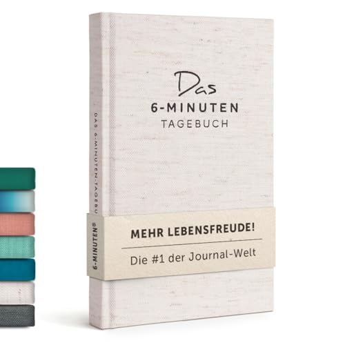 6-Minuten Tagebuch für Erwachsene 2025 (Das Original) - Achtsamkeitstagebuch, Wissenschaftlich Fundiertes Journal Buch - Dankbarkeitstagebuch für Mehr Resilienz & Selbstliebe 6-Minuten Tagebuch für Erwachsene 2025 (Das Original) - Achtsamkeitstagebuch, Wissenschaftlich Fundiertes Journal Buch - Dankbarkeitstagebuch für Mehr Resilienz & Selbstliebe