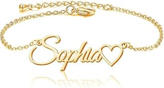 RoiDes Arts Customized Name Bracelet Gift for Loved Ones and Personal Use, Danity Name Bracelet Price In India