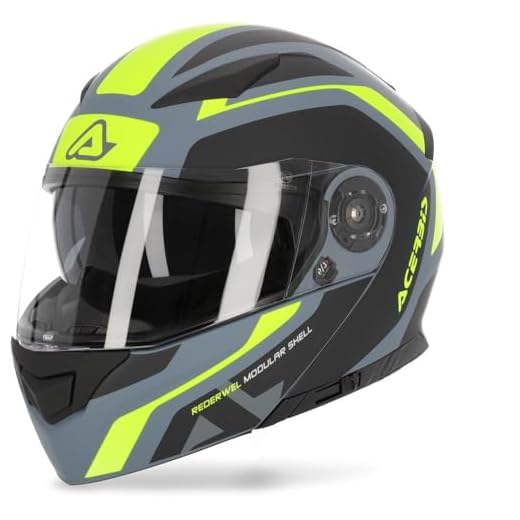 Visiera Trasparente Casco acerbis REDERWEL Modulare - Adulto - Visiera - Casco - Moto