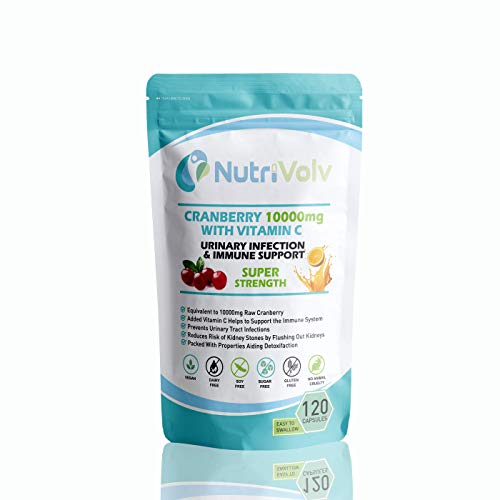 Nutrivolv Cranberry & Vitamin C Capsules