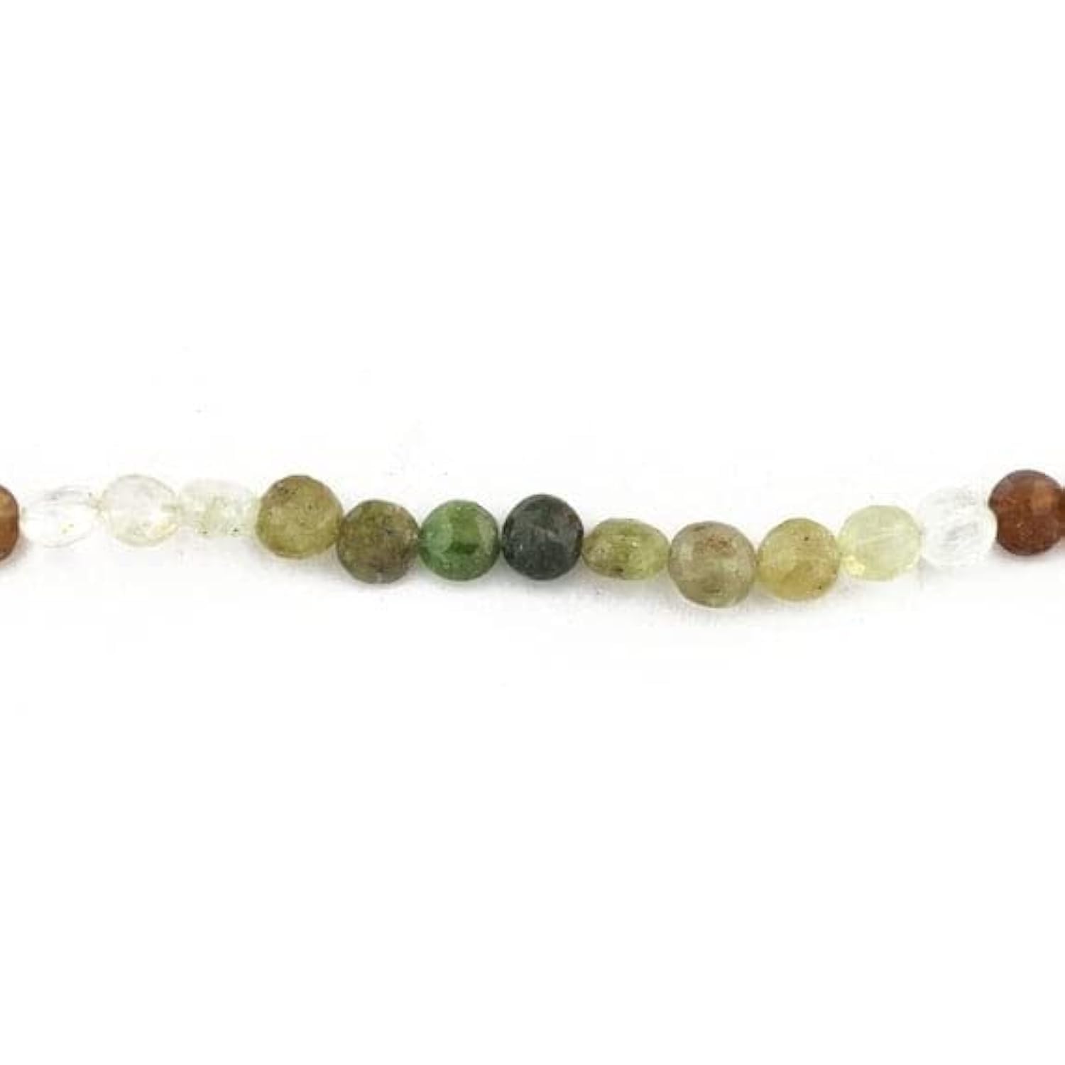 Prehnite center drill coin beads de qualité supérieure pour joaillerie fine SB1856
