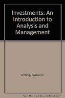 Investments 0135043085 Book Cover