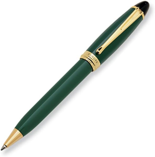 Aurora Ipsilon Resin Green Ballpoint Pen - AU-B31V