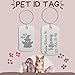 Halloween Design Name Tags Engraved For Pets, Dog Necklace, Personalized Cat ID Necklace, Call My Mom, She's Lost Without Me - Unique Customized Handmade Dog ID Tag