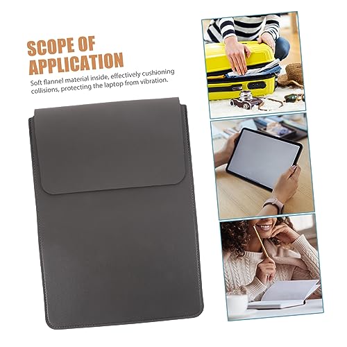 Funda Protectora para Laptop de Cuero PU miniatura 4