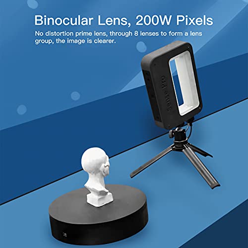 Dounan 3D-Scanner,Sense Pro Handheld 3D-Scanner Tragbarer 3D-Modellierungsscanner Hohe Präzisionsgenauigkeit 0,3 mm Unterstützt OBJ/STL/PLY-Ausgabe - Image 6