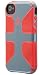 Speck Products CandyShell Grip Case for iPhone 4/4S - Nickel Grey/Warning Orange