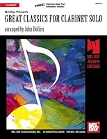 Great Classics for Clarinet Solo 1562223585 Book Cover