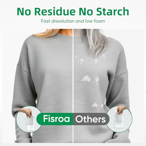 Image of Fisroa Travel Laundry Detergent Sheets 120 Loads Fresh Linen Scent