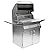 Solaire Convection Freestanding Grill (SOL-IRBQ-30C-NG), Standard Cart, 30-Inches, Natural Gas