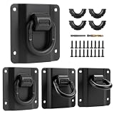 aHei 4 Pack Heavy Duty Tie Down Anchors Truck Bed Tie Downs Car Accessories Fit for...