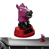 Car Figurines Solar Small Shaking Ornament | Car Wobble Bobble Dashboard Figures...
