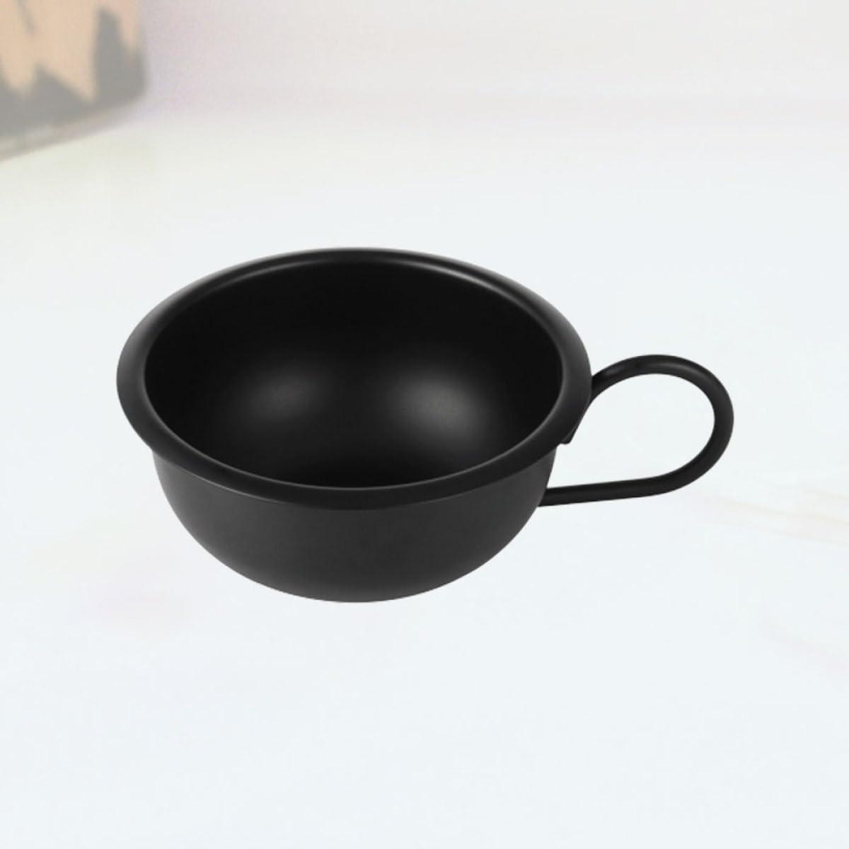 FUOYLOO Men Shaving Soap Bowl Metal Shaving Cream Bowl for Barber Use for Home and Salon Use