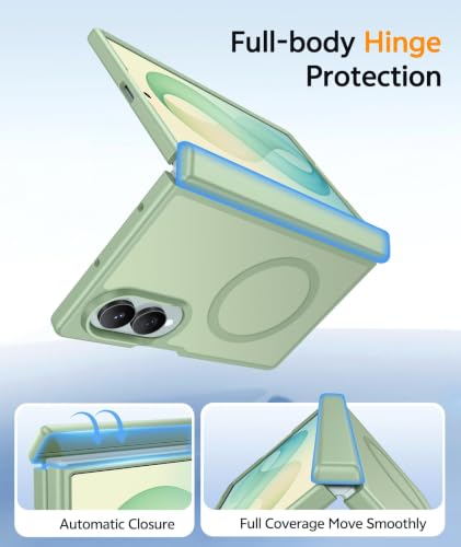 Image of FNTCASE for Galaxy Z Fold 8 Case: Compatible with MagSafe Hinge Protection