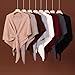 Shawls Wraps Women Triangle Sweater Scarf Warm Wool Blend Pashmina Cape Cold Weather Neck Warmer Winter Fall Accessory
