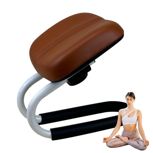 Pipersong Meditation Chair George Oliver Foldable Ergonomic Kneeling Chair Meditation Bench Yoga Stool