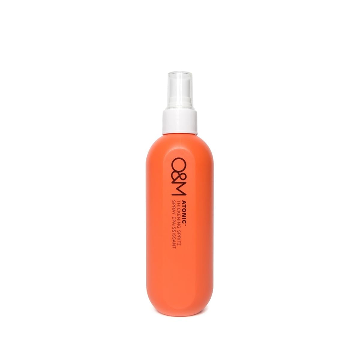 O&M Atonic Thickening Spray + Spritz Hairspray & Volumizing Texture Spray for Voluminous Body & Bounce, Heat Protectant Hair Spray, Non-Toxic, Cruelty Free & Vegan Hair Care, 250ml