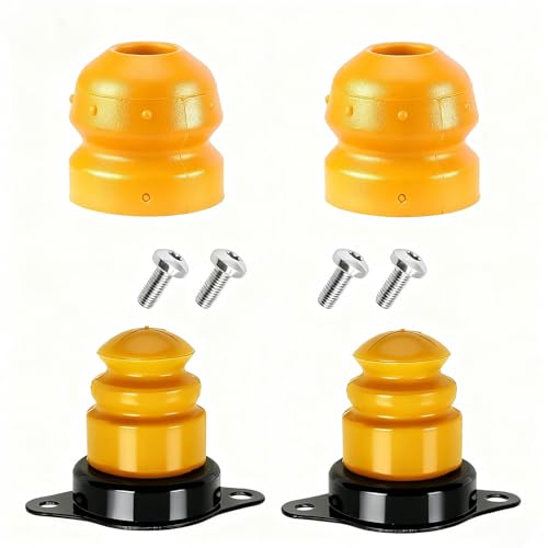 Jounce Bumper Kit Fits for Ford MUSTANG 2005-2012, Front and Rear Jounce Shock Bump Stops Axle Replace M-5570-A M5570A