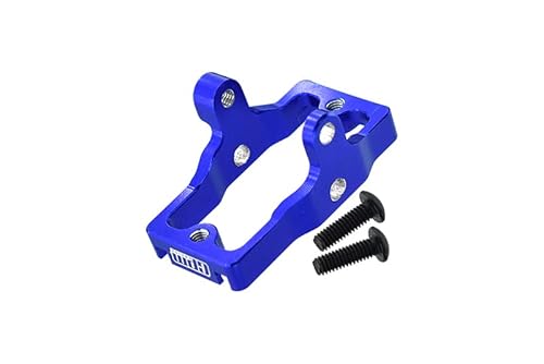 Gpm Upgrades Aluminum 7075-T6 Servo Mount For 1/18 4Wd Trx4M Ford Bronco（97074-1）/ Trx4M Land Rover Defender（97054-1） Rc Cars (Blue) #TOP1