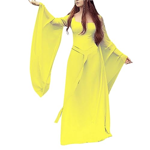 Robe médiévale de Renaissance chic et élégante FNKDOR