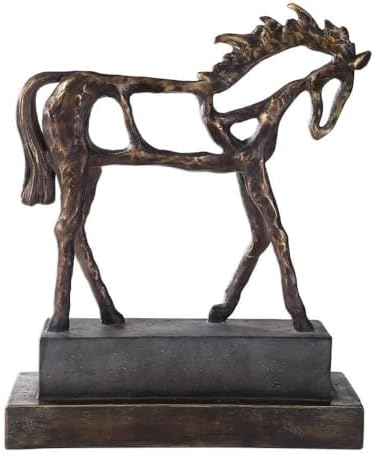 Uttermost Titan Horse - 16.5 inch Sculpture - 13.5 inches Wide by 5.38 inches deep