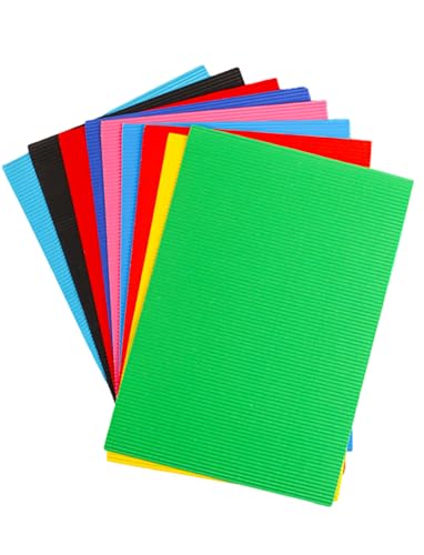 Copeflap カラーダンボール ダンボールシート a4 板段ボール 工作 10枚セット (標準色)