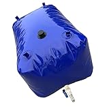 GaeaAuto Portable 264 Gallon Water Tank Collapsible Storage Container Bag Bladder Bob 1000L with Valve for Camping RV Drought-Resistant Fire-Fighting Agricultural Outdoor Construction Watering